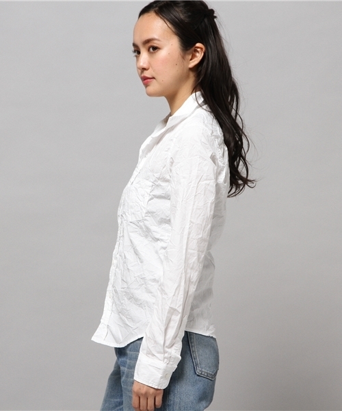 Frank&Eileen(フランクアンドアイリーン)の「Frank&Eileen コットンシャツ(シャツ/ブラウス・レディース・ホワイト・X-SMALL/XX-SMALL)」の11枚目の写真