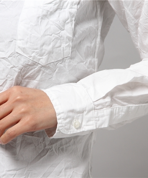 Frank&Eileen(フランクアンドアイリーン)の「Frank&Eileen コットンシャツ(シャツ/ブラウス・レディース・ホワイト・X-SMALL/XX-SMALL)」の7枚目の写真