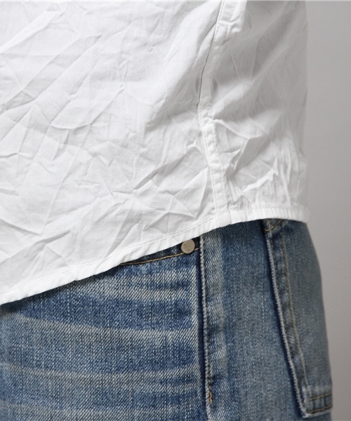 Frank&Eileen(フランクアンドアイリーン)の「Frank&Eileen コットンシャツ(シャツ/ブラウス・レディース・ホワイト・X-SMALL/XX-SMALL)」の9枚目の写真