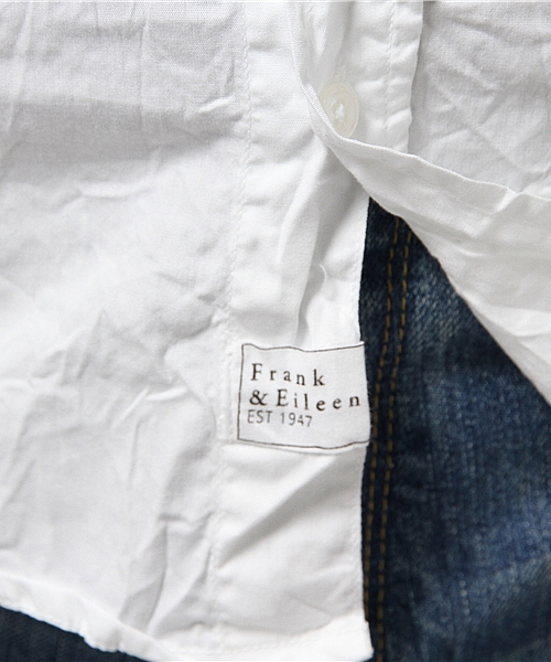 Frank&Eileen(フランクアンドアイリーン)の「Frank&Eileen コットンシャツ(シャツ/ブラウス・レディース・ホワイト・X-SMALL/XX-SMALL)」の2枚目の写真