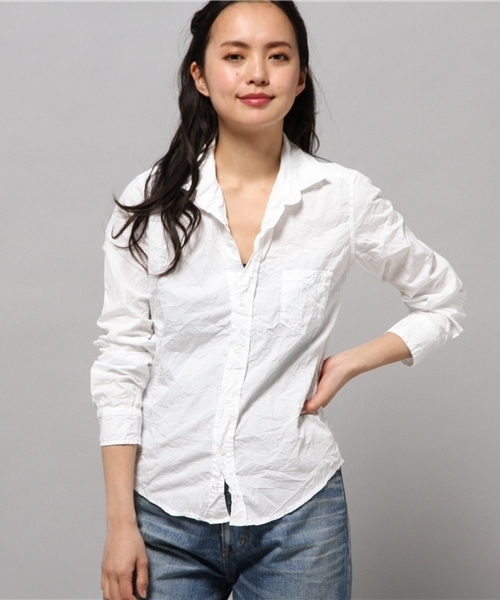 Frank&Eileen(フランクアンドアイリーン)の「Frank&Eileen コットンシャツ(シャツ/ブラウス・レディース・ホワイト・X-SMALL/XX-SMALL)」の12枚目の写真