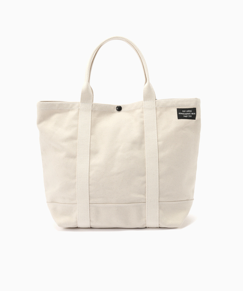 SAVE KHAKI UNITED(セーブカーキユナイテッド)の「PORT CANVAS MAINE ST. DAY TOTE(トートバッグ・メンズ・アイボリー/ネイビー・FREE)」の5枚目の写真
