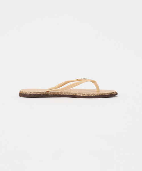 havaianas(ハワイアナス)の「【Havaianas/ハワイアナス】SLIM POINT GLITTER(サンダル・レディース・ベージュ・24.5cm/23cm)」の6枚目の写真
