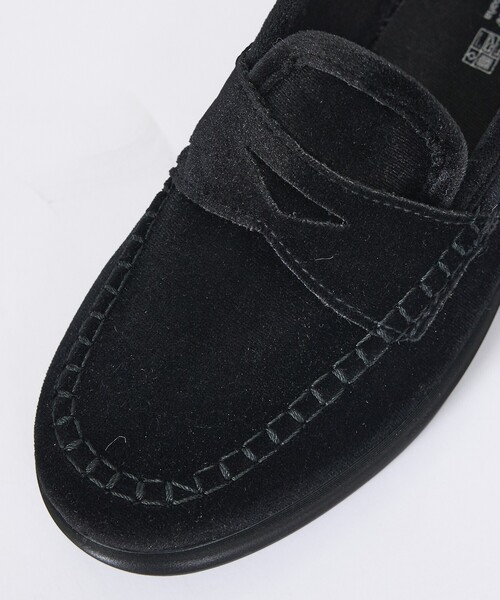 ALBEROLA（アルベローラ）の「【ALBEROLA / アルベローラ】ベルベットローファー/シューズ（ローファー・レディース・ブラック/ブラウン・24/23/22/25）」の3枚目の写真