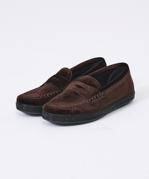 ALBEROLA（アルベローラ）の「【ALBEROLA / アルベローラ】ベルベットローファー/シューズ（ローファー・レディース・ブラック/ブラウン・24/23/22/25）」の5枚目の写真
