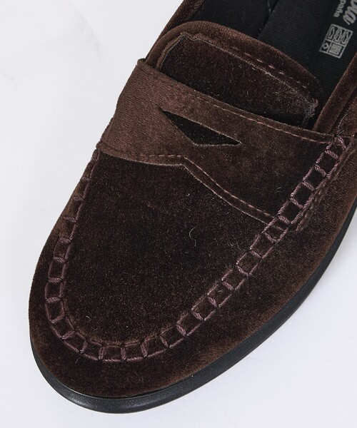 ALBEROLA（アルベローラ）の「【ALBEROLA / アルベローラ】ベルベットローファー/シューズ（ローファー・レディース・ブラック/ブラウン・24/23/22/25）」の7枚目の写真