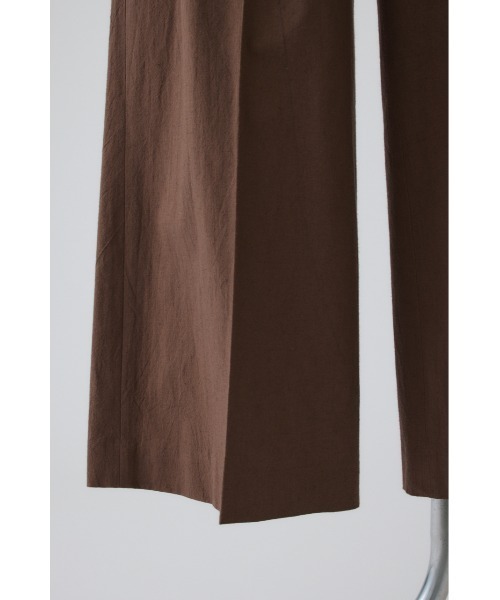 RIM.ARK（リムアーク）の「Linen mix slacks(リネンミックススラックス)（スラックス・レディース・ブラウン/ブラック/ホワイト・36/38）」の17枚目の写真