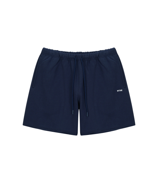 MTTIRE(マティレ)の「BASIC LOGO SHORT SWEAT PANTS / NAVY(その他パンツ・レディース・その他・LARGE/X-LARGE/SMALL/MEDIUM)」の1枚目の写真