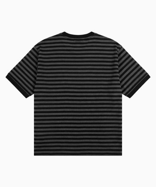 SAINTPAIN(セイントペイン)の「SPフォーチュンストライプリンガーティーシャツブラック(Tシャツ/カットソー・レディース・その他・LARGE/MEDIUM)」の2枚目の写真