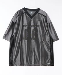 New Balance ニューバランス M アメリカンフットボールシャツ ショートスリーブ MT62M2R9MGT MGT