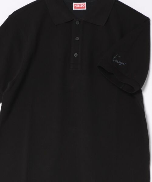 GOTS KENZO JUMPING TIGER CREST SLIM POLO（ポロシャツ）｜KENZO