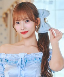 ReAmour（リアムール）の「ツイードレースリボンクリップ（バレッタ/ヘアクリップ）」