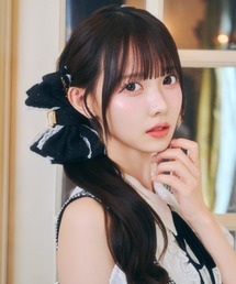 ReAmour（リアムール）の「ツイードレースリボンクリップ（バレッタ/ヘアクリップ）」