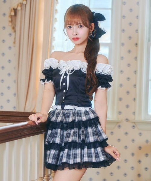 ReAmour（リアムール）の「ツイードレースリボンクリップ（バレッタ/ヘアクリップ・レディース・ブルー/ピンク/ホワイト/ブラック・FREE）」の17枚目の写真