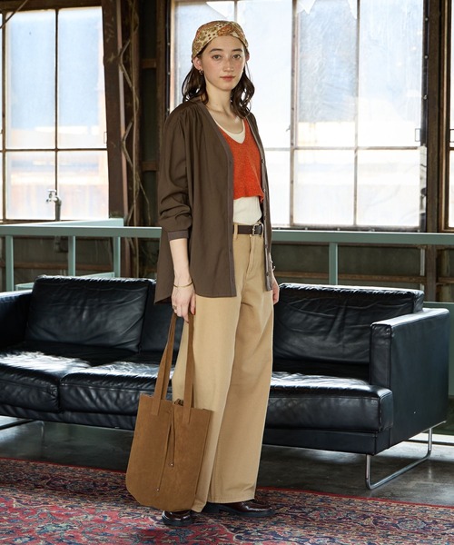 GEORGE'S（ジョージズ）の「セミワイドデニム（デニムパンツ・レディース・ブラウン/ブルー/ベージュ・MEDIUM/LARGE）」の18枚目の写真