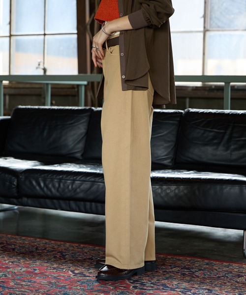 GEORGE'S（ジョージズ）の「セミワイドデニム（デニムパンツ・レディース・ブラウン/ブルー/ベージュ・MEDIUM/LARGE）」の21枚目の写真
