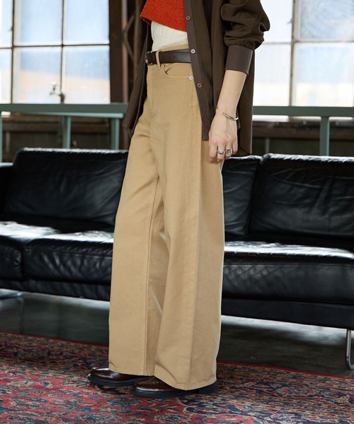 GEORGE'S（ジョージズ）の「セミワイドデニム（デニムパンツ・レディース・ブラウン/ブルー/ベージュ・MEDIUM/LARGE）」の22枚目の写真