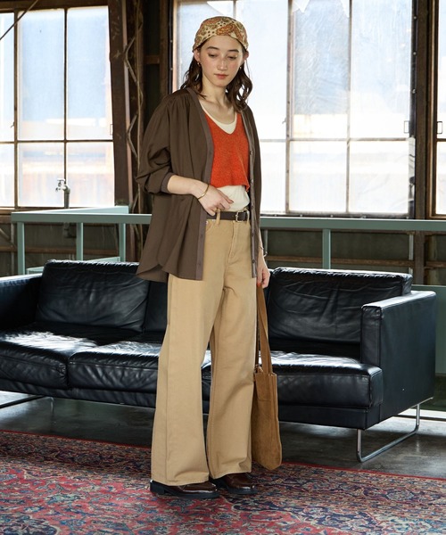 GEORGE'S（ジョージズ）の「セミワイドデニム（デニムパンツ・レディース・ブラウン/ブルー/ベージュ・MEDIUM/LARGE）」の20枚目の写真