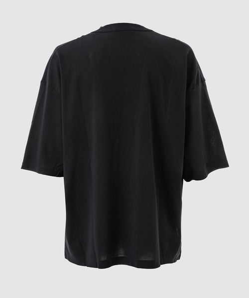COMME des GARCONS HOMME(コム デ ギャルソン・オム)の「KNIT EXCHANGE T-SHIRT(Tシャツ/カットソー・メンズ・ブラック/ネイビー・M/L/XL/S)」の8枚目の写真