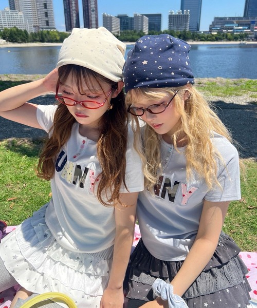 WC（ダブル シー）の「スターパターンビーニー（ニットキャップ/ビーニー・レディース・ネイビー・FREE）」の6枚目の写真
