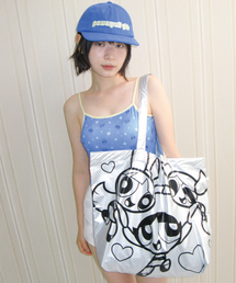 AMESWORLDWIDE（アメスワールドワイド）の「PPG GLOSSY BIG BAG SILVER（トートバッグ）」