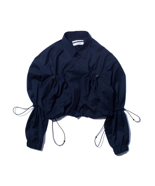 F/CE. (エフシーイー)の「F/CE. TECH TRANSFORM SHIRT / エフシーイー テック トランスフォーム シャツ(シャツ/ブラウス・レディース・ネイビー/ブラック/ストライプ・SMALL)」の7枚目の写真