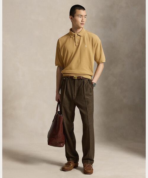 POLO RALPH LAUREN(ポロ ラルフ ローレン)の「リラックス フィット メッシュ ポロシャツ(ポロシャツ・メンズ・ブラウン系5・M/S/L)」の3枚目の写真