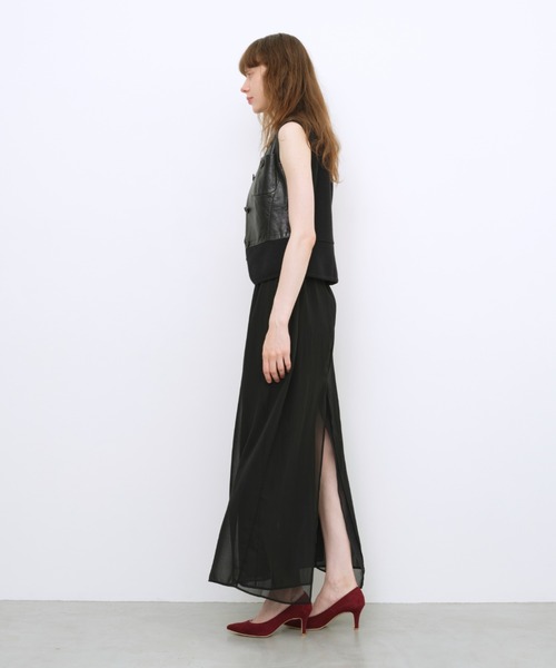 Launa lea（ラウナレア）の「【26秋冬】[Launalea Rich]パイピングデザインパンプス(80012)（パンプス・レディース・マスタード/グレー系その他/ブラック系その他/ワイン・22.5cm/21.5cm/23.0cm/24.5cm/23.5cm/22.0cm/24.0cm/25.0cm/25.5cm）」の13枚目の写真