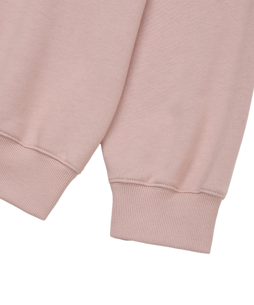 LMR(エルエムアール)の「アプリケフローラルロゴスウェット PINK(スウェット・レディース・PINK・SMALL/MEDIUM)」の7枚目の写真