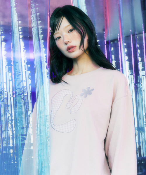 LMR(エルエムアール)の「アプリケフローラルロゴスウェット PINK(スウェット・レディース・PINK・SMALL/MEDIUM)」の10枚目の写真