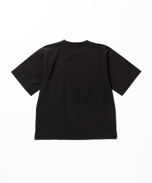 THOUSAND MILE(サウザンドマイル)の「THOUSAND MILE/サウザンドマイル SHORT SLEEVE T-SHIRT & LONG PANTS SET 半袖 Tシャツ フルレングス パンツ ワイドパンツ 長ズボン ナップサック 3点セット セットアップ ストレッチ ドライタッチ UVカット メンズ レディース 2026年 夏 夏服(セットアップ・メンズ・ブラック・XS)」の7枚目の写真