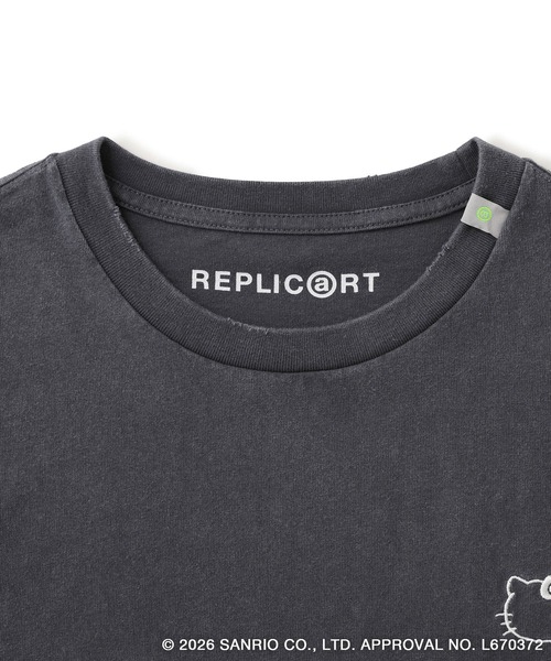 le cercle ADAM ET ROPE'(ルセルクルアダムエロペ)の「【HELLO KITTY/BLACK DESIGN SERIES別注】バックデザインTシャツ(Tシャツ/カットソー・メンズ・ホワイト/チャコールグレー・LL/M/L)」の18枚目の写真