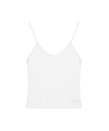 RIB CAMISOLE TOP_IVORY