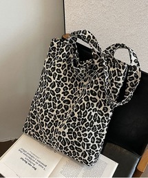 【 ammy. / エイミードット 】 レオパード柄 トートバッグ