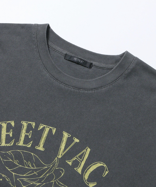 ADHOC(アドホック)の「メンズ ピグメントアートワークTシャツ (CH-GREY) (HC6ST45)(Tシャツ/カットソー・メンズ・その他・100/95/105)」の3枚目の写真