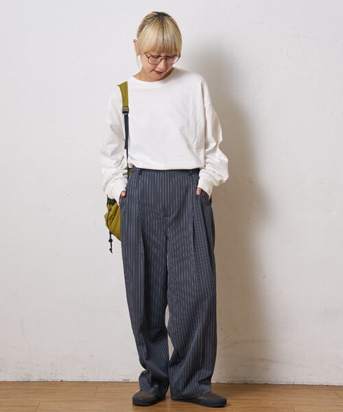 CIAOPANIC TYPY(チャオパニックティピー)の「【UNISEX】センタープレスツイルスラックス(その他パンツ・メンズ・グレー/ブラック/ブラウン・LARGE/MEDIUM)」の19枚目の写真