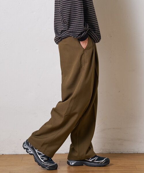 CIAOPANIC TYPY(チャオパニックティピー)の「【UNISEX】センタープレスツイルスラックス(その他パンツ・メンズ・グレー/ブラック/ブラウン・LARGE/MEDIUM)」の12枚目の写真