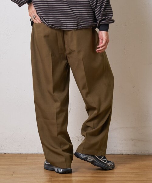CIAOPANIC TYPY(チャオパニックティピー)の「【UNISEX】センタープレスツイルスラックス(その他パンツ・メンズ・グレー/ブラック/ブラウン・LARGE/MEDIUM)」の14枚目の写真
