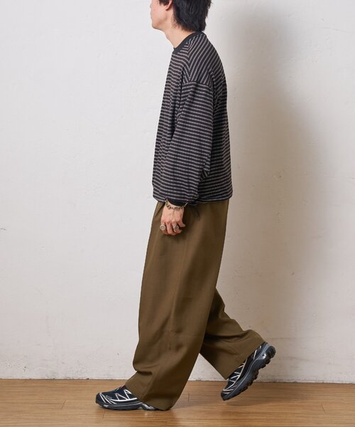 CIAOPANIC TYPY(チャオパニックティピー)の「【UNISEX】センタープレスツイルスラックス(その他パンツ・メンズ・グレー/ブラック/ブラウン・LARGE/MEDIUM)」の17枚目の写真