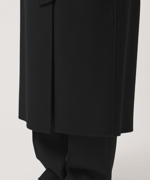 MARW UNITED ARROWS(マルゥ ユナイテッドアローズ)の「<MARW UNITED ARROWS>スタンドカラー リバー ロングコート(その他アウター・レディース・ブラック/ダークグレー・38/36)」の11枚目の写真