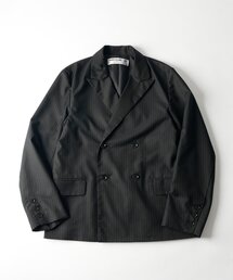 【26AW LOOK掲載品番】【Sourcream】ダブルテーラードジャケット
