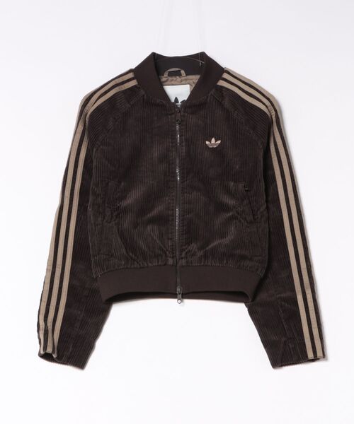 ADIDAS ウェア アディダス W CORDUROY SST TRACKTOP アウター KT0052 ACOFFEE/KHAKI