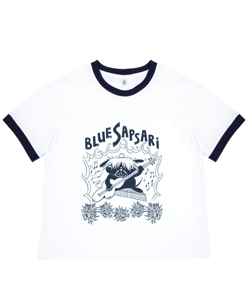 OGI(オギ)の「グラフィックリンガーTシャツサイズ02(Tシャツ/カットソー・レディース・その他・1/2)」の2枚目の写真