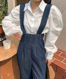 デニムサロペット