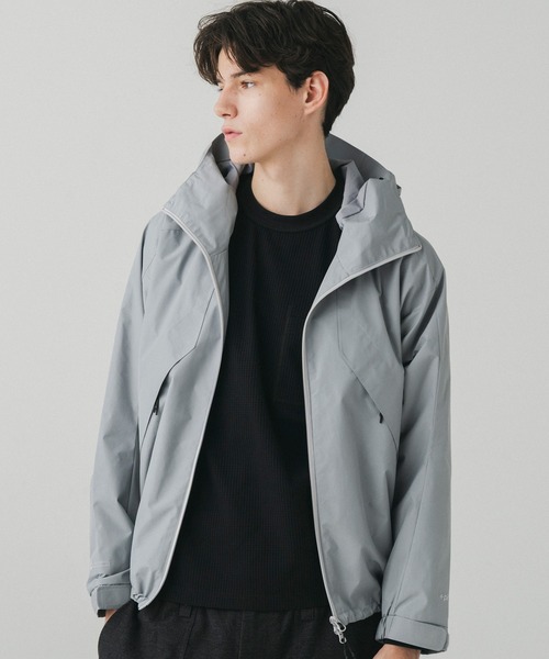 +phenix(プラスフェニックス)の「+phenix(プラスフェニックス)MOUNTAIN PARKA マウンテンパーカー / WINDSTOPPER PRODUCTS BY GORE-TEX LABS(マウンテンパーカー・メンズ・グレー/ネイビー/ブラック・L/M/S)」の9枚目の写真