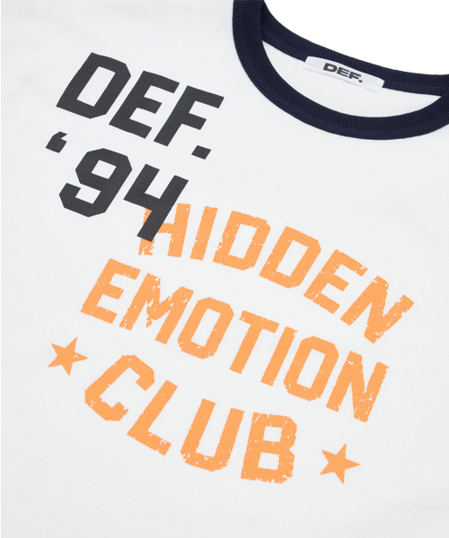 DEFの「DEF WOMEN HIDDEN EMOTION CLUB 1/2 TEE IVORY(Tシャツ/カットソー・レディース・その他・ONE SIZE)」の4枚目の写真