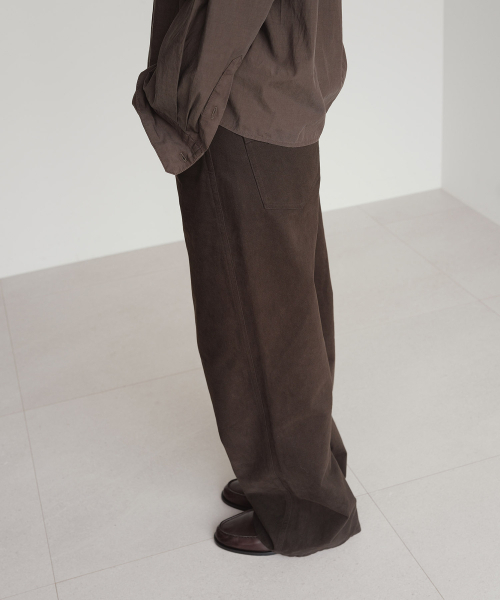 BLANKROOM HER(ブランクルームウーマン)の「コテージデル パンツ_DEEP BROWN(その他パンツ・レディース・その他・0/1/2)」の2枚目の写真