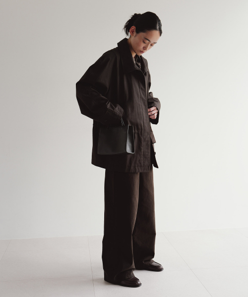BLANKROOM HER(ブランクルームウーマン)の「コテージデル パンツ_DEEP BROWN(その他パンツ・レディース・その他・0/1/2)」の5枚目の写真