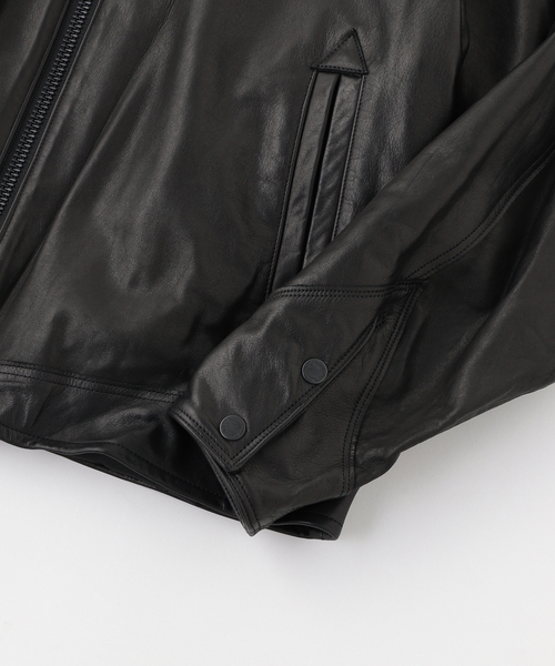JOURNAL STANDARD(ジャーナルスタンダード)の「A LEATHER / エーレザー SMU Western Tracker(ライダースジャケット・メンズ・ブラック系その他/ブラック・MEDIUM/SMALL)」の5枚目の写真
