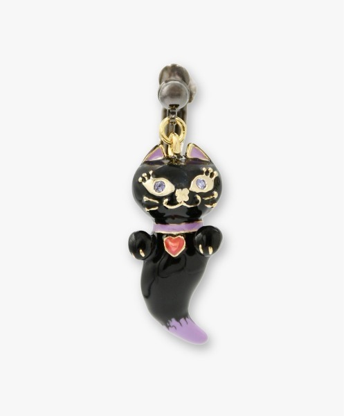 ANNA SUI(アナスイ)の「TITI おばけモチーフ イヤリング(イヤリング・レディース・ブラック・ONE SIZE)」の2枚目の写真